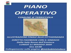 PIANO OPERATIVO - ILLUSTRAZIONE ALLA CITTADINANZA